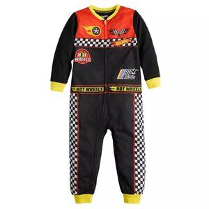 Toddler Boy Hot Wheels One-Piece Pajama, Size: 3T